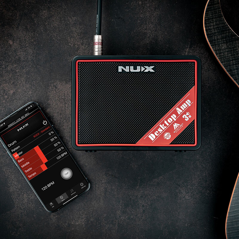 NUX MIGHTYLITEBT-MK2 - Ampli guitare électrique compact 3W Bluetooth